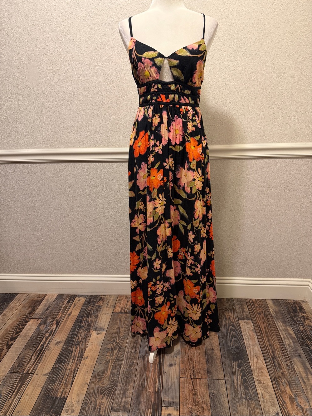 Free People Wisteria Floral Dress Size Medium